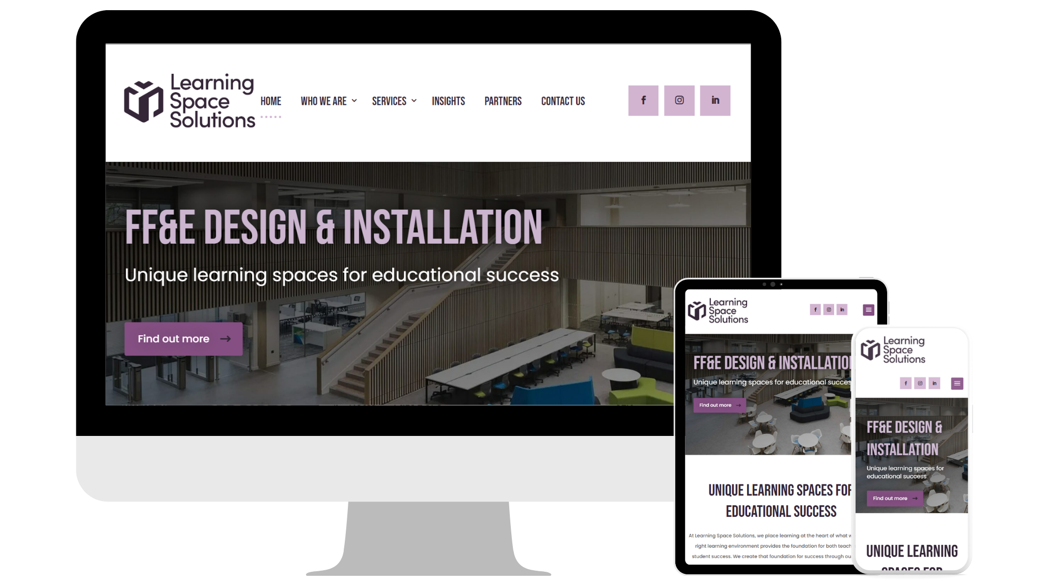 Learning Space Solutions – Education Web Design & Development